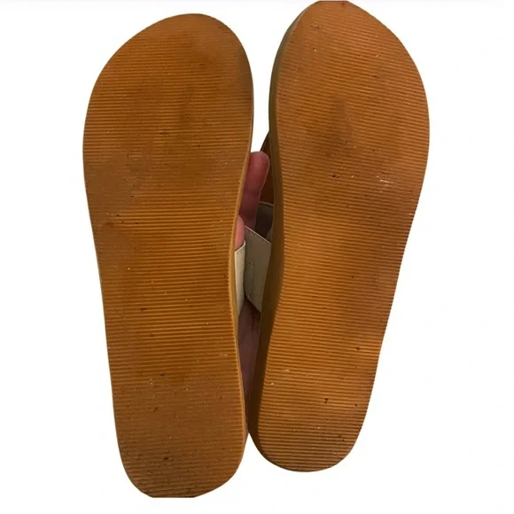 Flojos Women's Grace Brown & Beige Sandals Size 9 NWOT - Picture 4 of 5